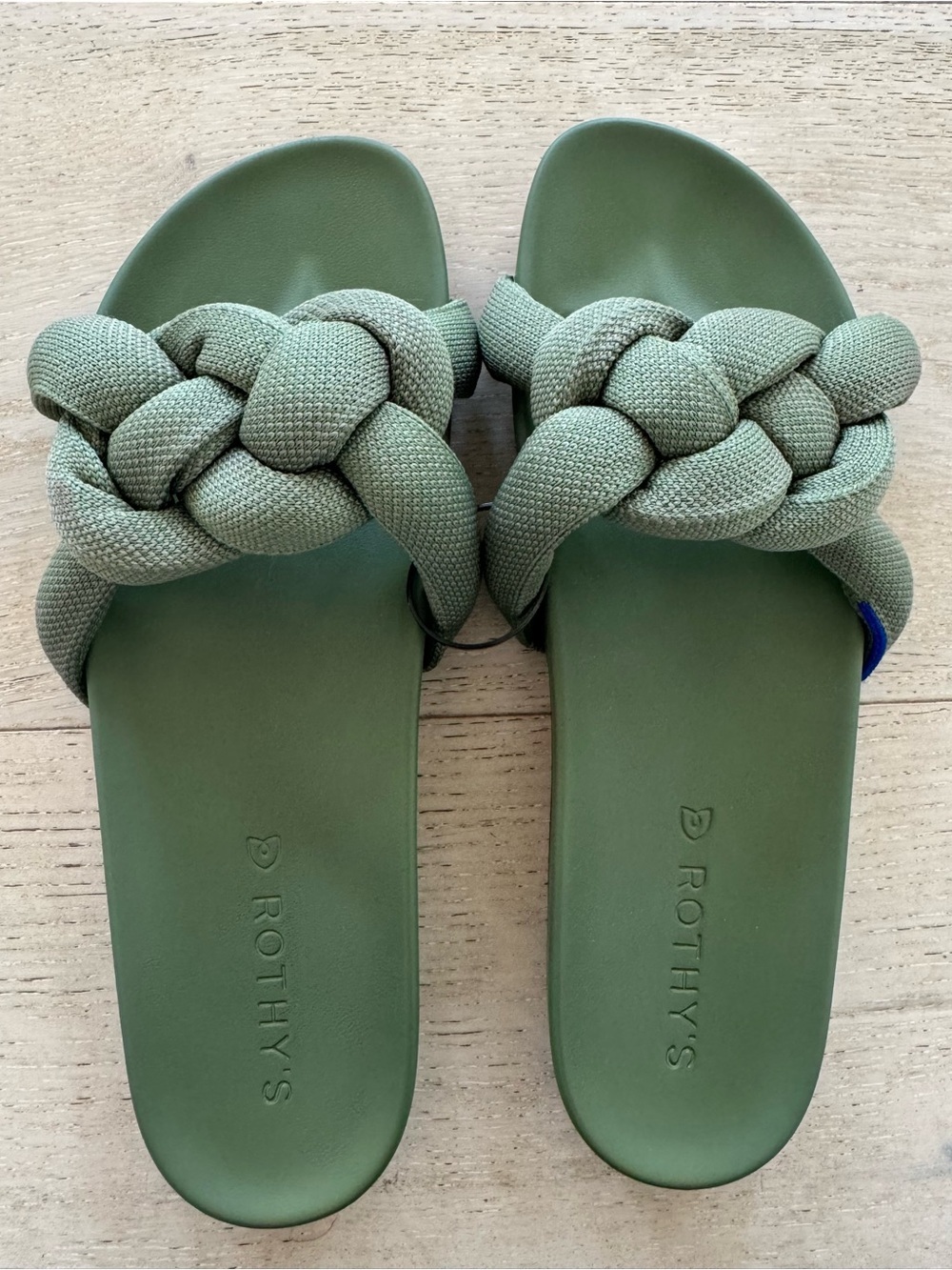 Rothy’s Bubble Slide Sandal in Palm Size 7 - Picture 3 of 6